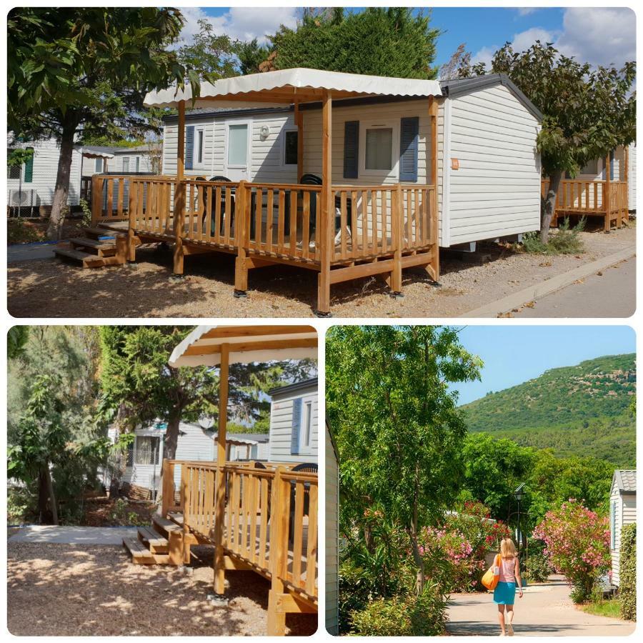 Mobilhome Climatise 3 Chambres วิค-ลา-การ์ดิโอล ภายนอก รูปภาพ